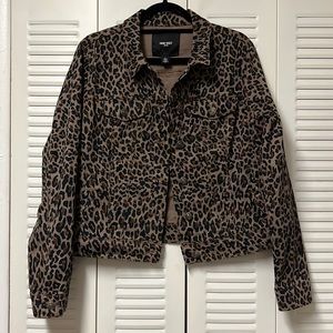 Nine West Cheetah Jacket